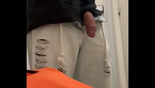 Guy Next Door Enjoys Solo Bathtub Fun in Public Mall Shower