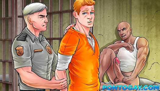 Vandinho's Full Story: New Meat in Picatraz PriStepSon Gets Rough Gay Action