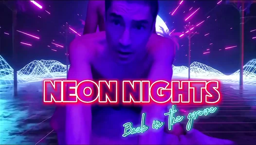 Neon Nights: Intense Male Anal Action in Amateur Gay Porn Teaser