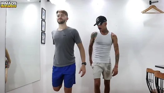 Intense First–Time Training: Step–Dad Teaches StepSon With Big Cock