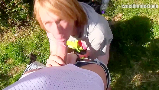 Long-Haired Hottie Sucks Cock & Takes Facial - XXX Gay