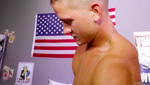 Roman Todd & Brandon Anderson Take Turns Barebacking Hardcore