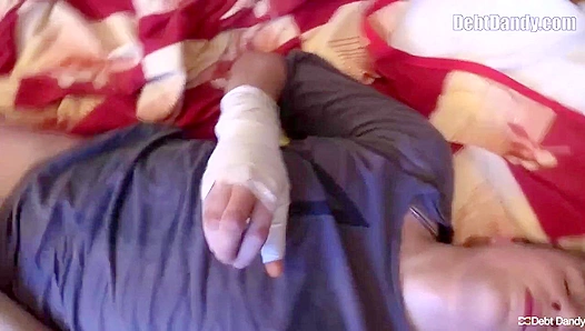 Injured Arm, Hard Debt - Dude Takes Dick in POV