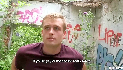 Outdoors Submission - Submissive Guy Takes a Huge Load - XXX Gay