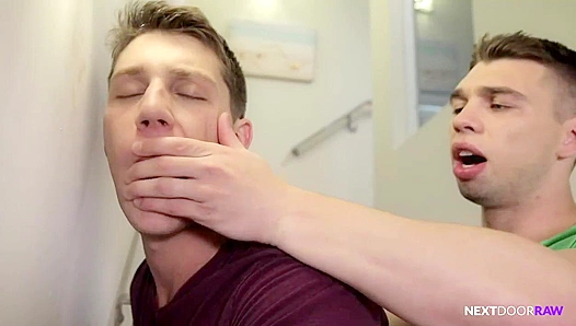 Paul Canon Sneaks Hot Raw Sex With Neighbor Mike Stone While BF's Away