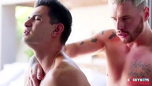 Bareback Reverse Cowgirl Anal Delight - Josh Moore & Ricky Roman