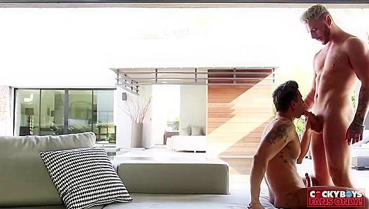 Bareback Reverse Cowgirl Anal Delight - Josh Moore & Ricky Roman