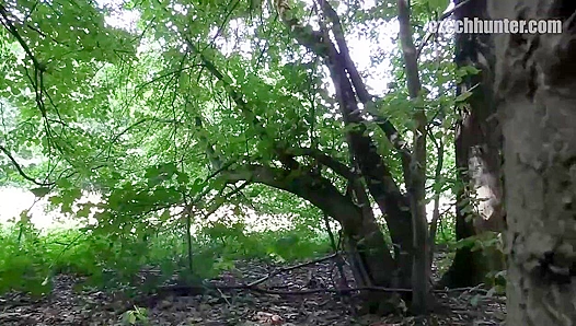 Hairy Czech Dudes Get Wild - Rough Anal Sex in the Woods