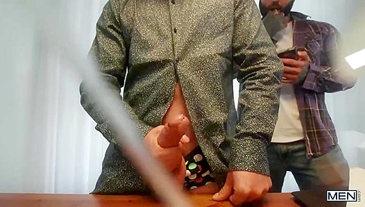 Zooming In - Markus Kage & Jeremy London Fuck During Meeting – Drill My Hole