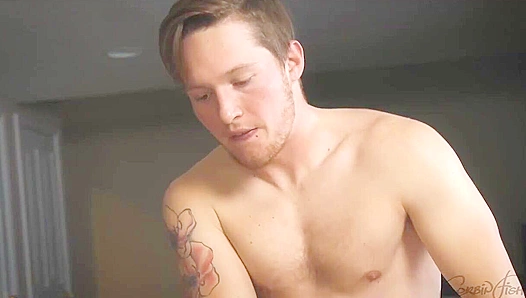Two Stunning Dudes Bareback for Real at CorbinFisher