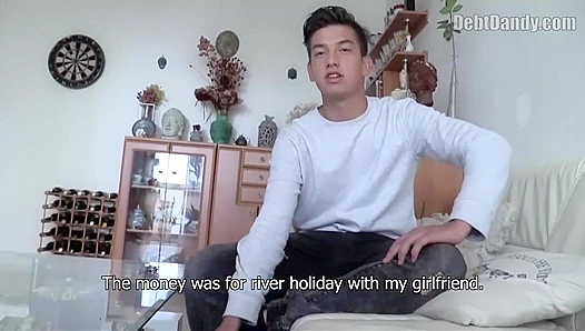 Desperate Debtor Sells His Sexy Booty - Debt Dandy