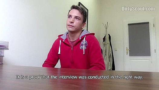 Hot Czech Newcomer Gets Sought in Dirty Casting Session