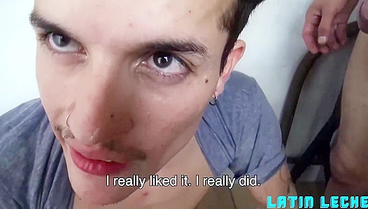 Skinny Latino Gets Raw Anal, Covered in Cum - Latin Heat