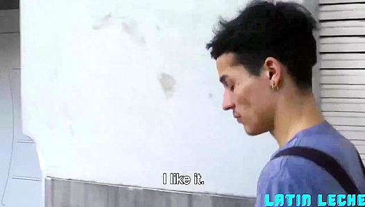 Skinny Latino Gets Raw Anal, Covered in Cum - Latin Heat