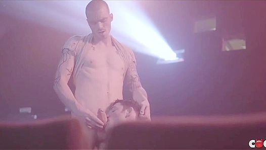 Movie Night Orgy - Arad Winwin & Dato Foland Join Cocky Boys for Wild Group Sex