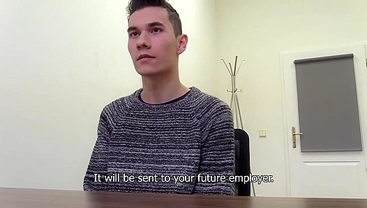 POV Boning of a Brunette Guy with Sexy Cheekbones - Dirty Scout