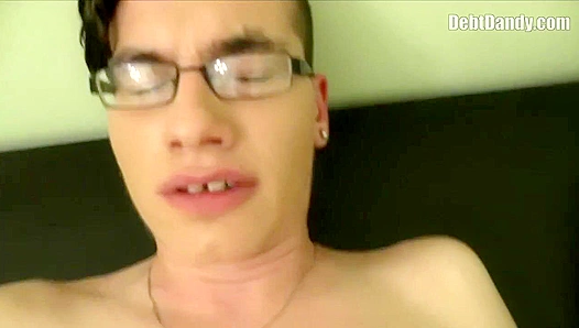 Indebted Geek Gets Drilled Hard in POV Anal Bliss