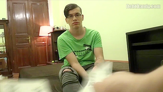 Indebted Geek Gets Drilled Hard in POV Anal Bliss