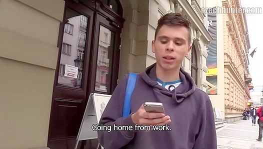 Czech Dude With a Bubble Butt Nuts Hard After Raw Anal - XXX Gay