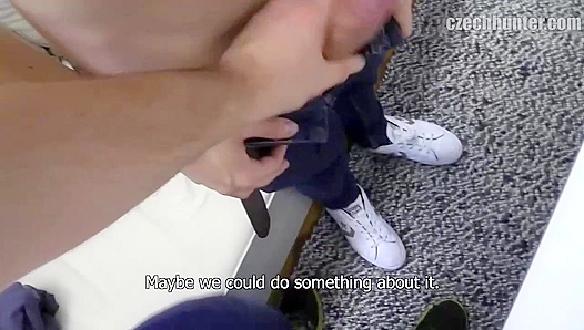 Czech Dude With a Bubble Butt Nuts Hard After Raw Anal - XXX Gay