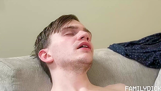 Step-Uncle Sly Pounds Step-Nephew Alex - A Forbidden Family Fuck Fest