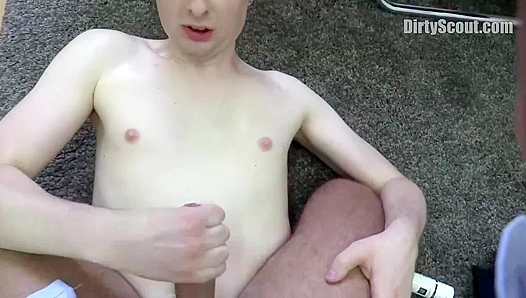 New Cock on the Block - Dildo Play Turns to Rough Sodomy - Dirty Scout