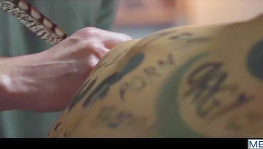 Savage Threesome - Paddy O'Brian, Allen King, and François Sagat Drill My Hole