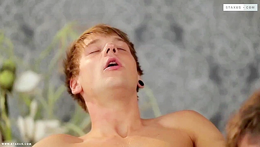 Ray Rio and Rick Palmer Cum Hard for Each Other - Gay XXX Twink Action