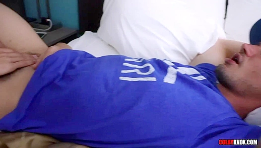 Backstage Bareback Bliss - Colby Chambers & Mickey Knox Join a Wild Orgy