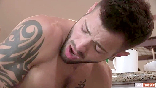 Step-Grandpa Lance Fucks Casey Hard on the Floor - Forbidden Family Fun