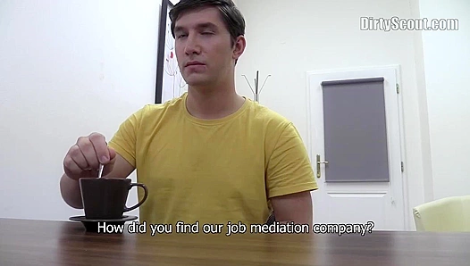 Chubby Newcomer Gets Rawly Destroyed in Dirty Scout Casting Vid