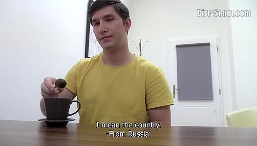 Chubby Newcomer Gets Rawly Destroyed in Dirty Scout Casting Vid