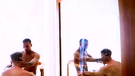 Jacen Zhu Dominates Allen King's Submission with His Massive BBC - Cocky Boys