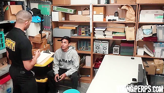 Azano Punishes Mike Maverick - Hard Gay Fuck withYoung Perp