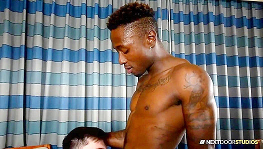 Scott DeMarco and Miller Axton - Interracial Hotel Hardcore