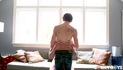 Tight Twink Butts Bang - Grayson Lange & JJ Knight's Cocky Adventure