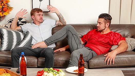 Raw POV Action - Ryan Jordan & Dante Colle Bareback Next Door