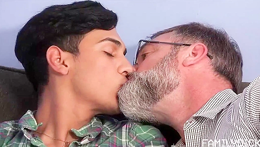 Ariano Fucks His New Gay Daddy Kristofer Weston - Family Pleasure