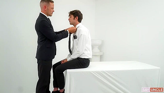 Elder Master Takes Trent Summers' Cock Deep Inside