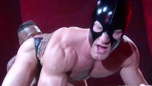 Sweaty BDSM Anal - Johnny V & Derek Maxum Heat Up the House