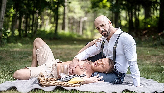 Sugar Daddy Adam Russo Pounds Young Brandon Wilde's Tight Ass