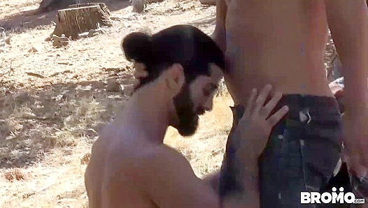 Bareback Passion - Kaden Alexander & Ali Liam's Wild Woods Encounter