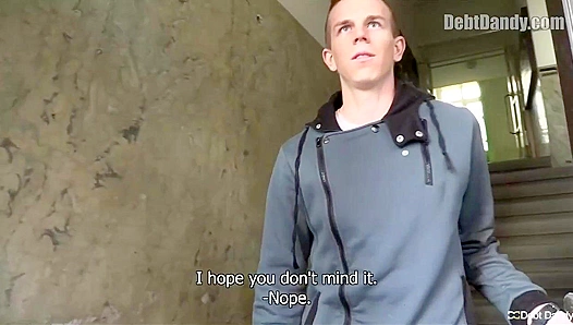 Indebted Twink Takes It Up the Ass - Debt Dandy