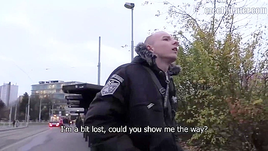 XXX Gay - Brazen Amateur Gets Fucked Hard in Parking Lot