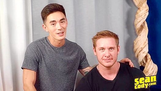 Jax & Cody Seiya Bareback Wildly in Intense Sex Session - Sean Cody