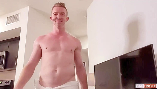 Clark Nails Nick Hard on the Couch - StayHomeBro