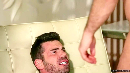 Posh LA Daddies Adam & Billy Fuck Hard at the Office - Icon Male