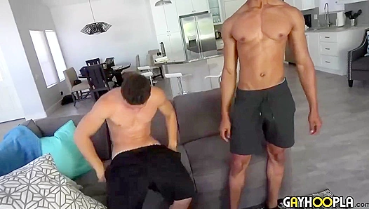 Rico Vega Fucks Baron Wade Hard in Interracial Anal Bliss