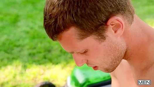 Hairy Beefcake Markus Kage Drills Benjamin Blue Outdoors