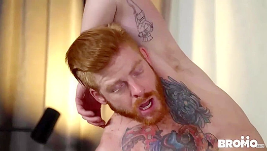 Inked-Up Dudes Bennett & Jordan - Hot Gay Breeding Action